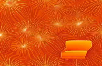 Solid Orange Wallpaper