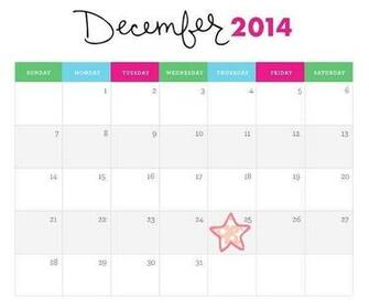 Christmas Calendar Countdown December Pictures