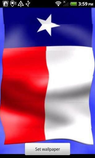 Bigger Texas State Flag Wallpaper For Android Screenshot