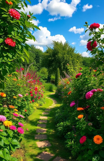 HD Garden Wallpaper