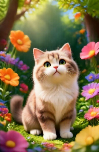 3d Cat Wallpaper