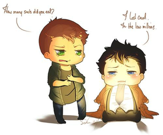 Pin Cute Supernatural Fan Art