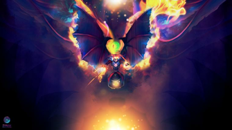 Wallpaper Undead Warlock Photoshop Speed Art World Of Warcraft