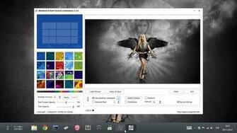 Windows Start Screen Customizer