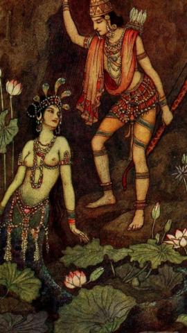 Best Arjuna iPhone HD Wallpaper