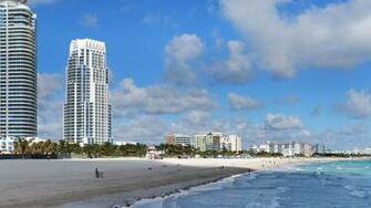 South Beach Florida Background HD Wallpaper Miami