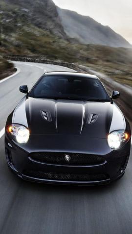 Jaguar Xkr In Car Wallpaper For Mobile Black