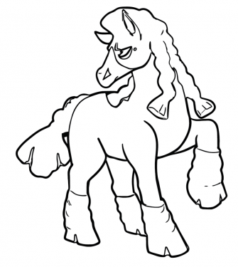 Mudsdale Coloring S Wallpaper
