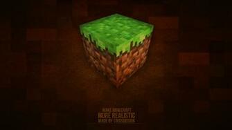 Minecraft Realistic Dirt Block Wallpaper By Crissdesign