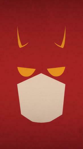 Daredevil Illustration iPhone Wallpaper