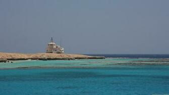 Wallpaper Lighthouse Red Sea