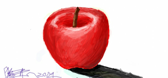 Pin Apple Graffiti Wallpaper