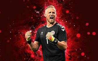 Wallpaper Kasper Schmeichel 4k Abstract Art Denmark