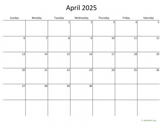 April Calendar Time And Date Wallpaper