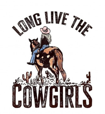 Long Love The Cowgirls In Western Wallpaper iPhone