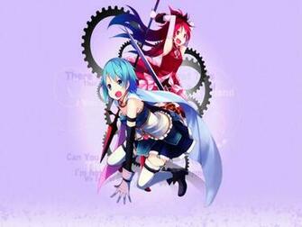Kyoko Sakura Sayaka Miki Wallpaper