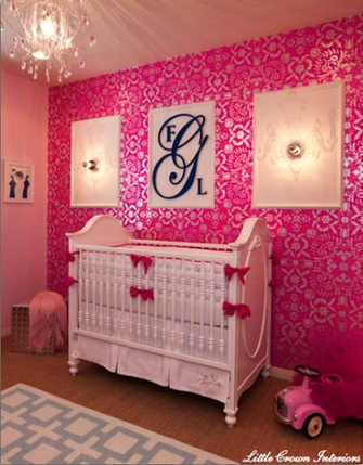 Girly Girl Baby Nursery Rooms Simplified Bee