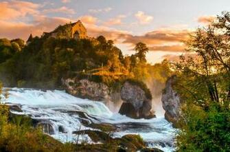 Rhine Falls Nature HD Wallpaper Cool Places To Visit