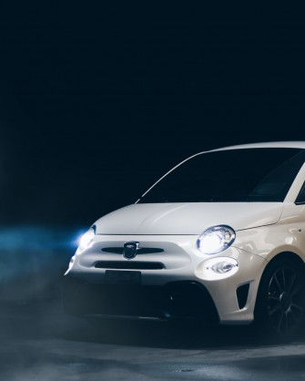 White Fiat Photo Switzerland Image
