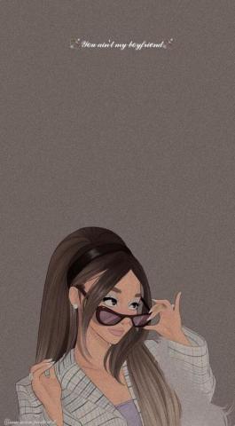 Disneyartwallpaper Ariana Grande Drawings Anime