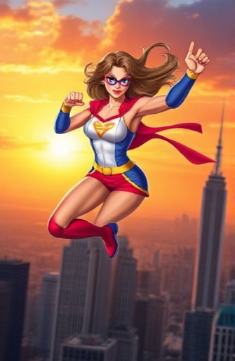 Female Superhero Wallpaper