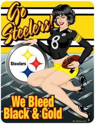 Steeler Girl By Yankeedog