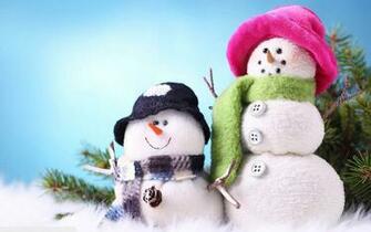 Wallpaper Snowman