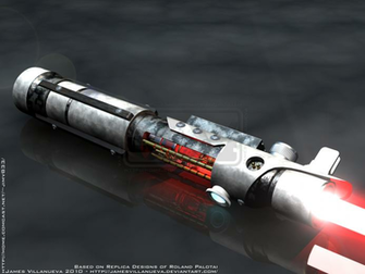 Starkiller S Lightsaber By Jamesvillanueva