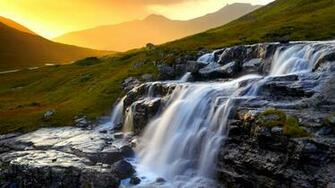 Mountain Stream Wallpaper