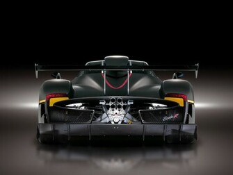 Pagani Zonda R Rear Wallpaper