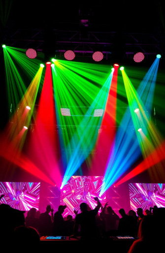 Led Dj Lights Wallpaper