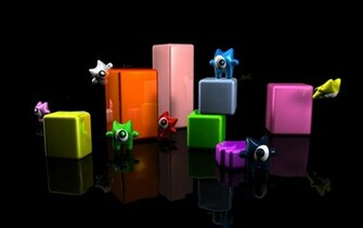 3d Colorful Wallpaper