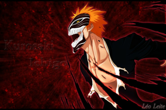 Kurosaki Ichigo Hollow Mask By Leoxleite