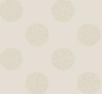 Wallpaper Retro Modern Circles Spots Tone On Beige