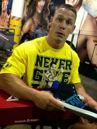 Wallpaper John Cena Yellow Shirt