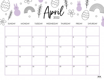 April Calendars Wallpaper