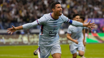 Photos Ronaldo Scores Twice In Saudi Reunion With Messi