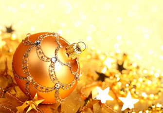Gold Holiday Wallpaper On
