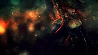 Captain Fortune Wallpaper By Kireaki League Of Legends