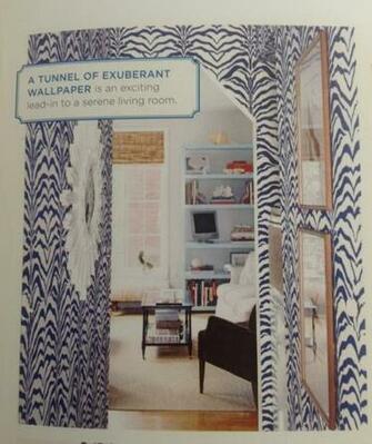 Vibrant Wallpaper For Small Spaces The Home