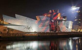 Guggenheim Bilbao Turns In Spectacular Style Wallpaper