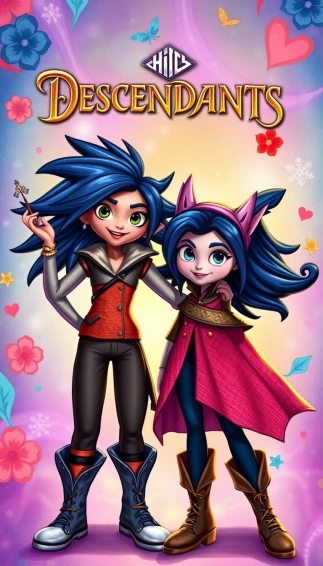 Mal And Evie Wallpaper