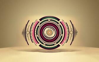 Abstract Circle Wallpaper Stock Photos