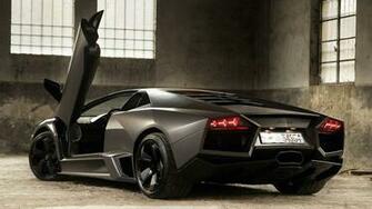 Reventon Open Door Wallpaper Lamborghini