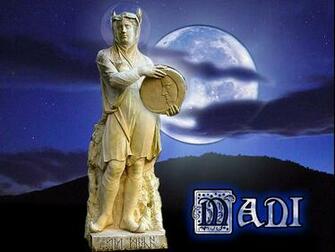 Ni God Of The Moon Viking Answer Lady Gifts