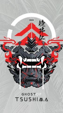 Ghost Of Tsushima Samurai Artwork Graphic