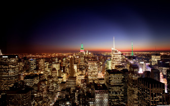 New York City At Night 4k HD Desktop Wallpaper For