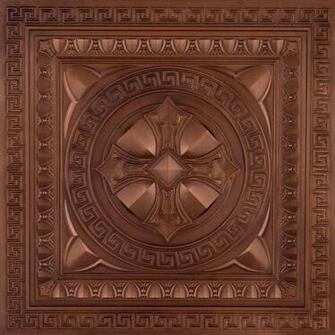 Faux Tin Ceiling Tile Glue Up By Decorative