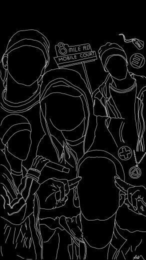 Eminem Art iPhone Wallpaper