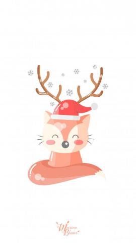 Fox Christmas Marion Blanc Fondo De Pantalla Navide O Fondos